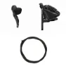 Shimano Grx St-rx610/br-rx410 Bromsar, Black, One Size