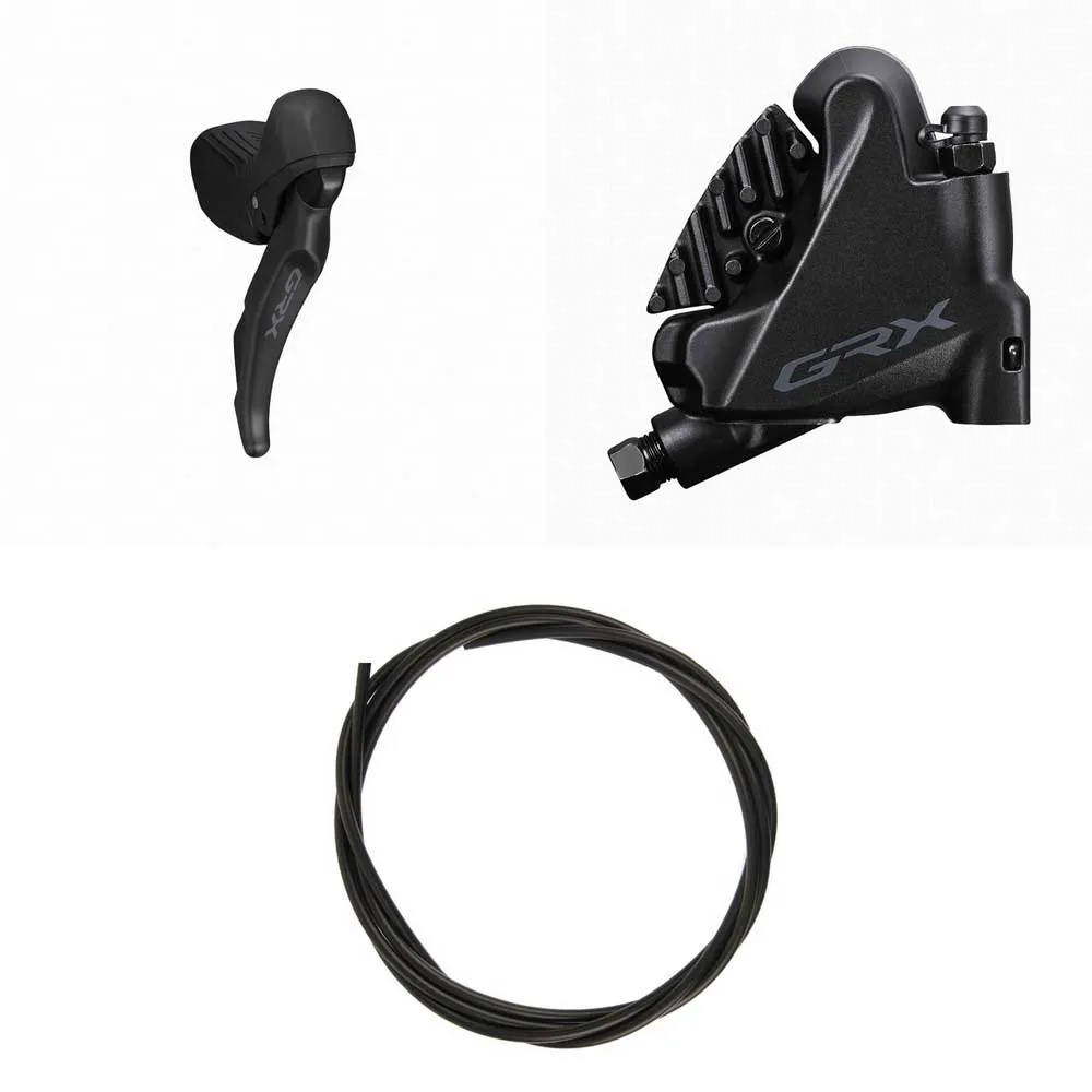 Shimano Grx St-rx610/br-rx410 Hydraulic Bromsar, Black, One Size