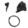 Shimano Grx St-rx610/br-rx410 Hydraulic Bromsar, Black, One Size