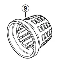 Shimano gummi till vridhandtag Shimano gummi till vridhandtag