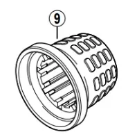 Shimano gummi till vridhandtag Shimano gummi till vridhandtag