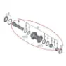 Shimano Hb M8010 Deore Xt Intern Montering, 32/36H 100mm