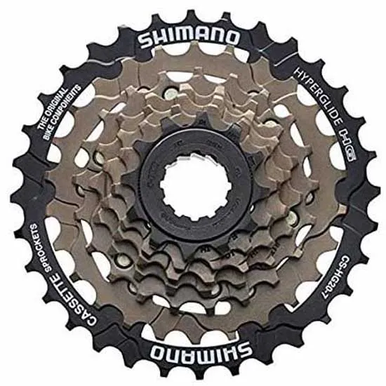 Shimano Hg20 Kassett, Silver, 7s, 12-28t