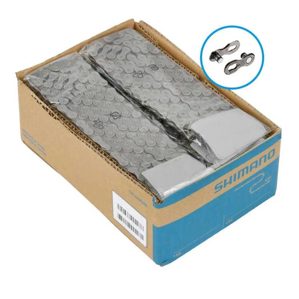 Shimano Hg601 Road/mtb Road Kedja, Silver, 116 Links