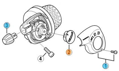 Shimano Indikatordäcksel till Nexus 3 Shimano Indikatordäcksel till Nexus 3