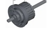 Shimano interna delar för dynamo nav - DC-C6000-1R Shimano interna delar för dynamo nav - DC-C6000-1R