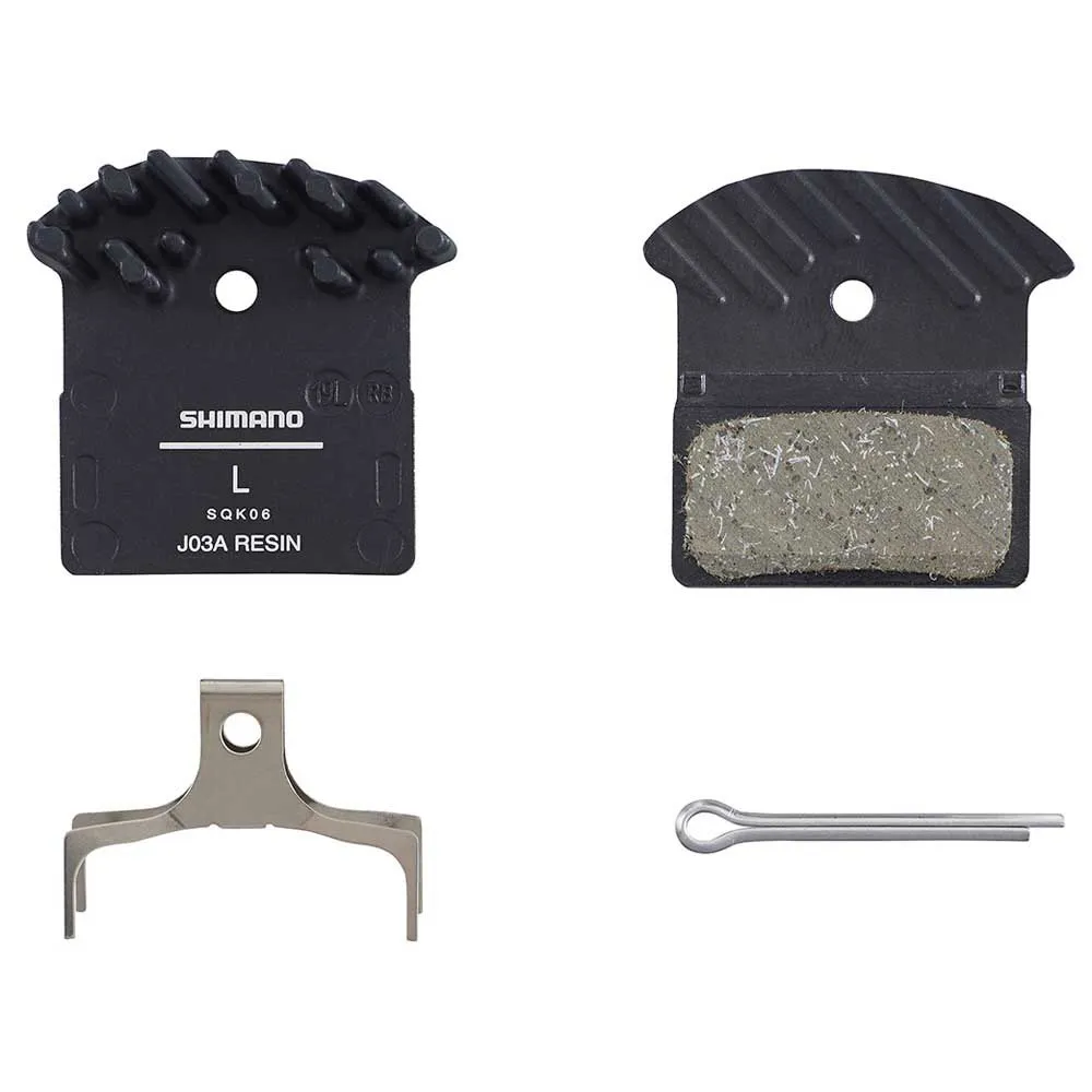 Shimano J03a M9000/m8000/rs785 Harts Skivbromsbelägg 25 Par, Black, One Size Shimano J03a M9000/m8000/rs785 Harts Skivbromsbelägg 25 Par, Black, One Size