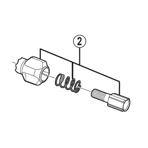Shimano justeringsskruv för växelreglage/trigger Shimano justeringsskruv för växelreglage/trigger