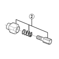 Shimano justeringsskruv för växelreglage/trigger Shimano justeringsskruv för växelreglage/trigger