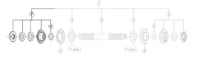 Shimano Konus WH-MT35 Med Låsemøtrik Shimano Konus WH-MT35 Med Låsemøtrik