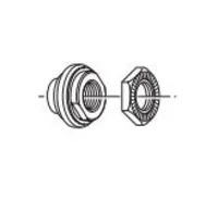 Shimano Konus WH-T565 Höger bak Shimano Konus WH-T565 Höger bak