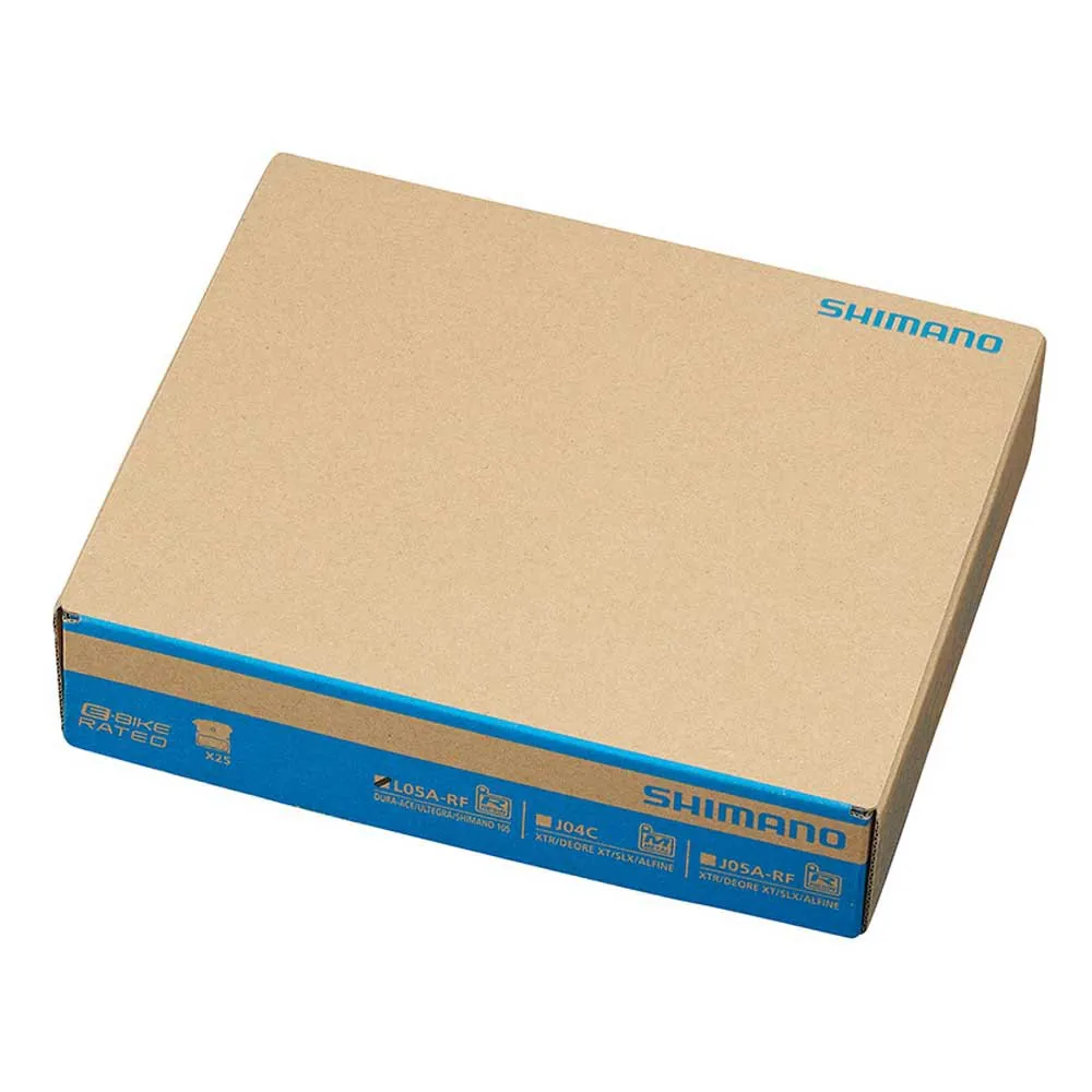 Shimano L05a Harts Skivbromsbelägg 25 Enheter, Grey, One Size Shimano L05a Harts Skivbromsbelägg 25 Enheter, Grey, One Size