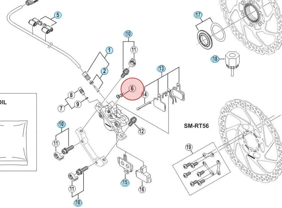 Shimano Lock För Luftnippel