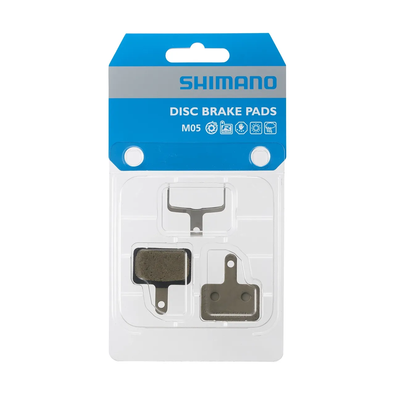 Shimano M05-RX Bromsbelägg, Resin