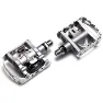 Shimano M324 Kombipedaler, Silver Bronze