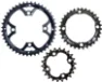 Shimano MTB Drevset 44-32-22TØ 104/64, Svart