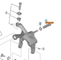 Shimano Mutter För Racerbroms Shimano Mutter För Racerbroms