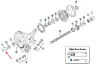 Shimano mutter M9 HB-IM40 Shimano mutter M9 HB-IM40