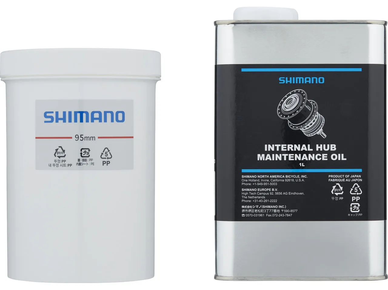 Shimano Öl Service-Set für 3-/5-/7-/8-fach Getriebenaben, One size