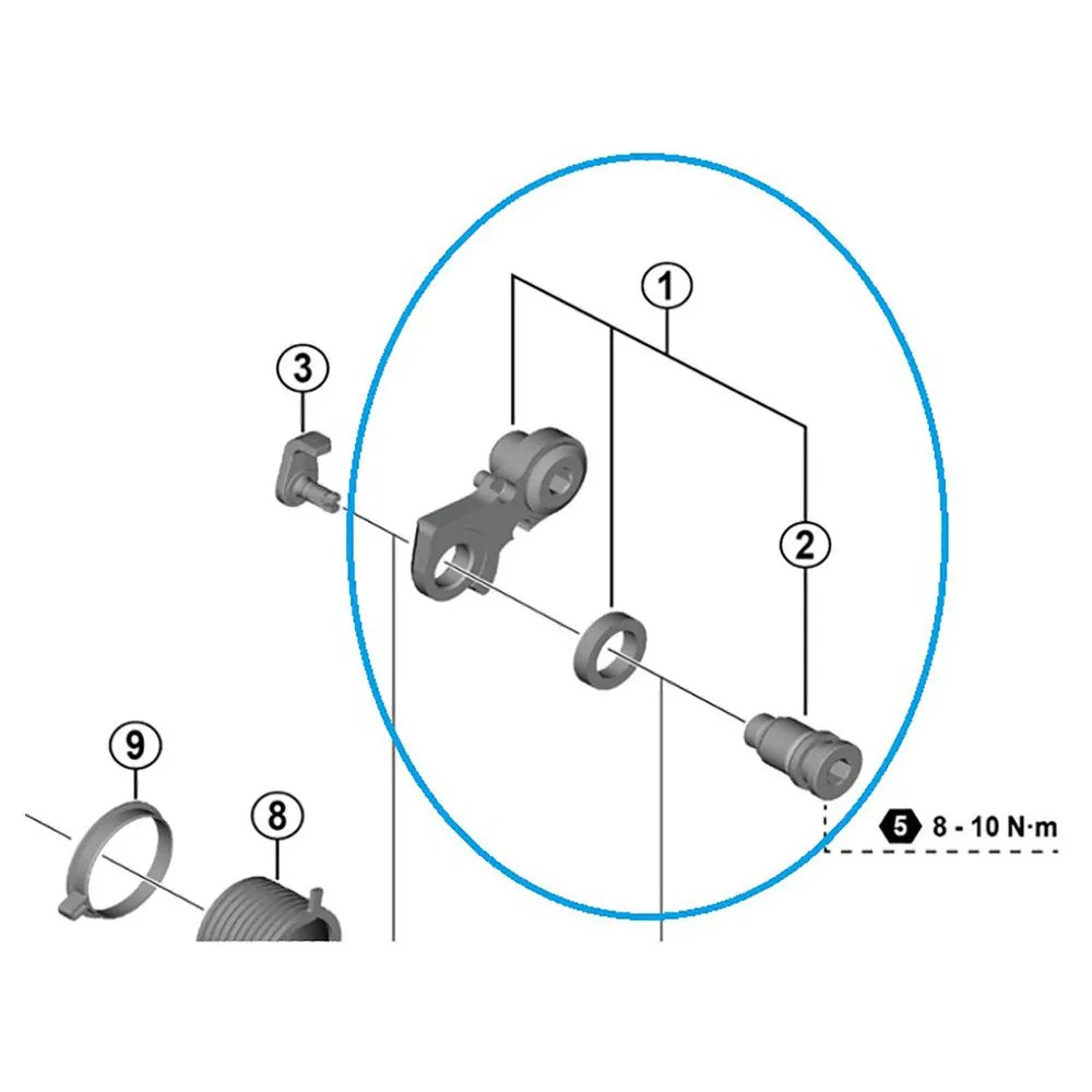 Shimano R7150 Växelöronfäste-kit, Black, One Size Shimano R7150 Växelöronfäste-kit, Black, One Size