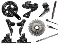 Shimano R9270 Di2 12 Speed Växelgrupp 172,5mm med Wattmätare Shimano R9270 Di2 12 Speed Växelgrupp 172,5mm med Wattmätare