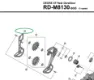 Shimano RD-M8130 Bakväxel Innerplatta