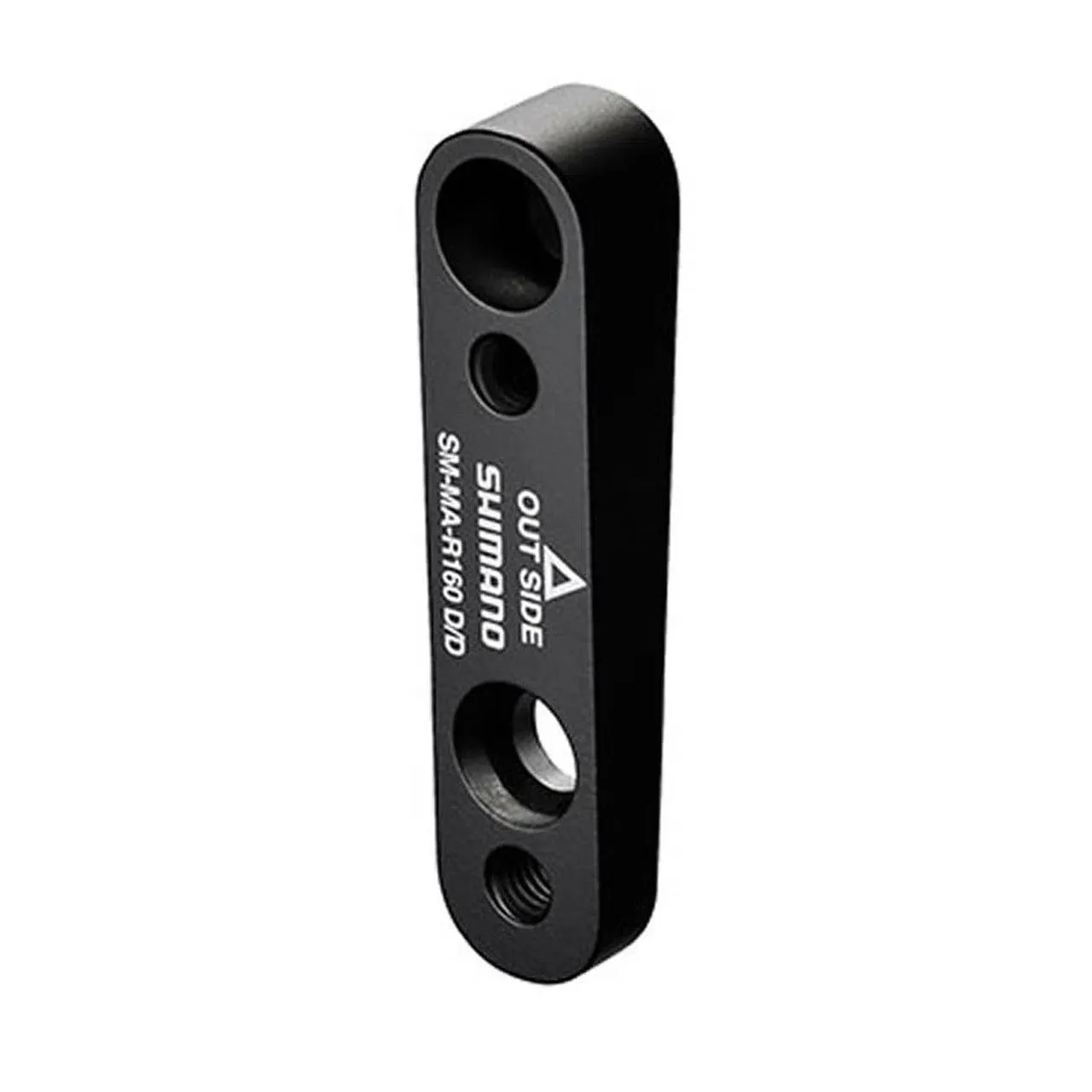 Shimano Rear Flat Mount Disc Brake Adapter for 160mm Rotors SMMAR160DDB, Black