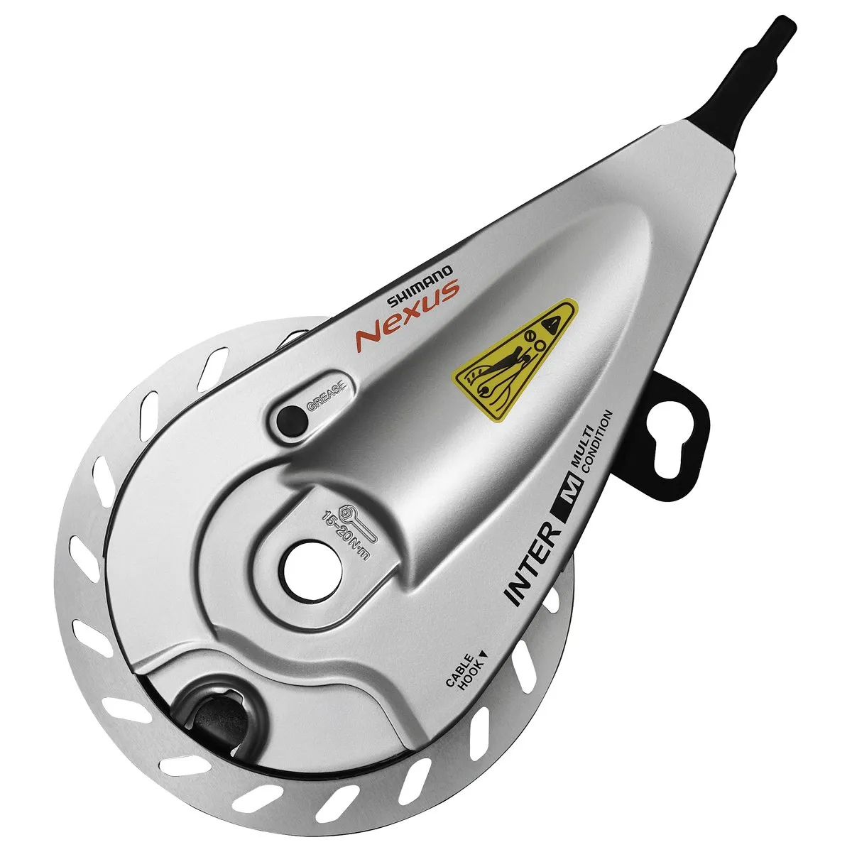 Shimano Rullbroms för C3000 Nexus, Silver, 122mm