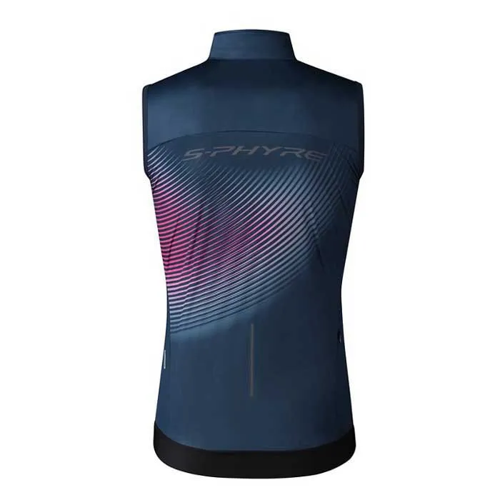 Shimano S-phyre Wind Printed Väst, Black / red Shimano S-phyre Wind Printed Väst, Black / red