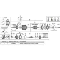 Shimano Sg-c6061-8cd Intern Montering Shimano Sg-c6061-8cd Intern Montering