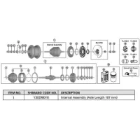 Shimano Sg-c6061-8d Intern Montering Shimano Sg-c6061-8d Intern Montering