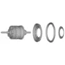 Shimano Sg-s7051-11 Intern Montering, Silver, 187mm