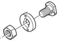 Shimano Skruv Stoppmutter BR-IM45