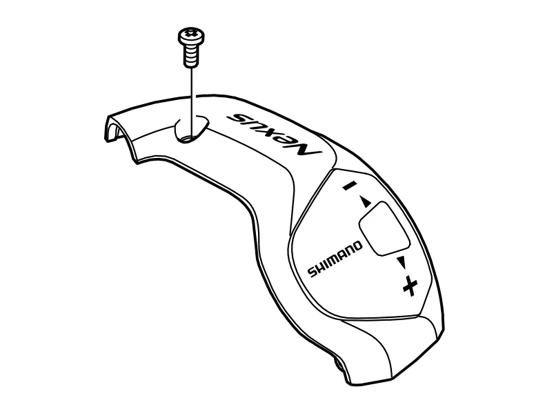Shimano SL-3S41 Cover + Skrue Shimano SL-3S41 Cover + Skrue