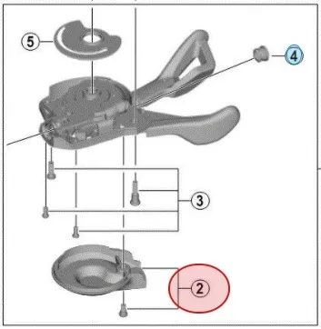 Shimano SL-M7000 Cover