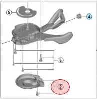 Shimano SL-M7000 Cover