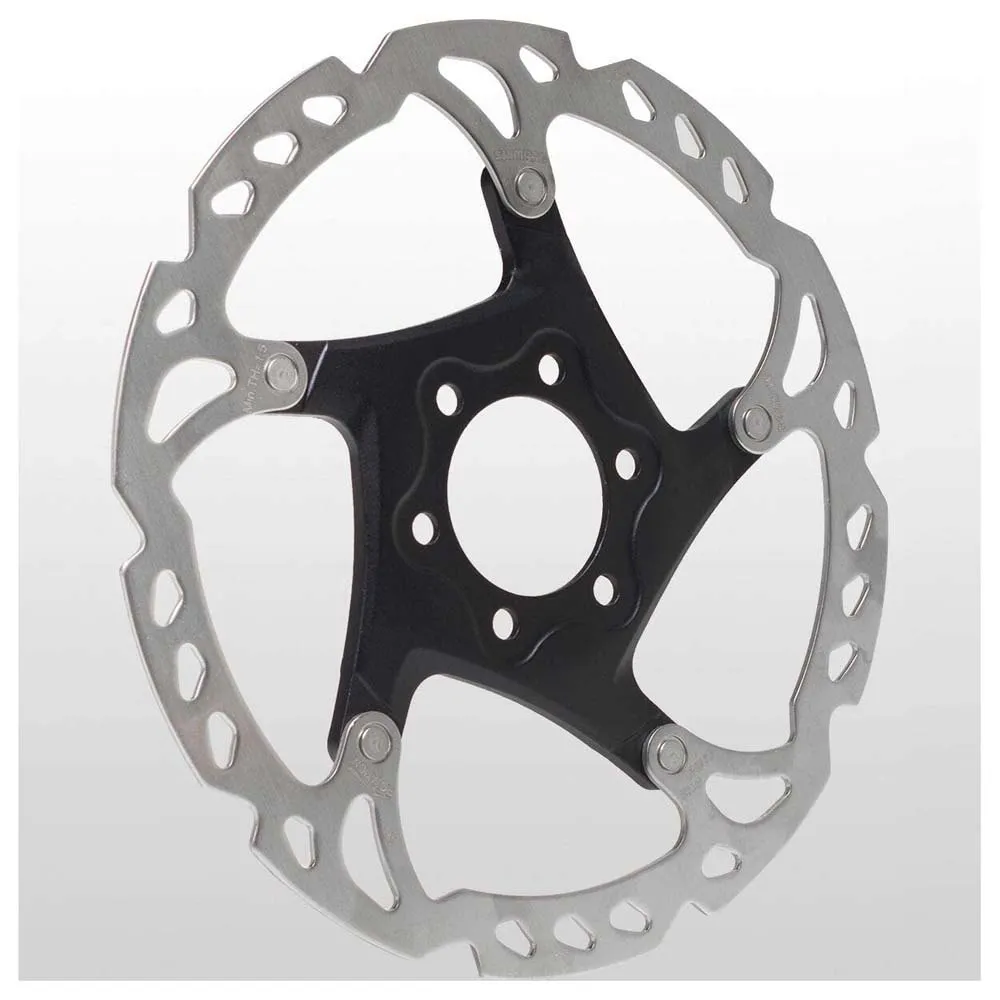 Shimano Slx M7000 Rt76 6b Bromsskiva Refurbished, Black / silver, 160mm