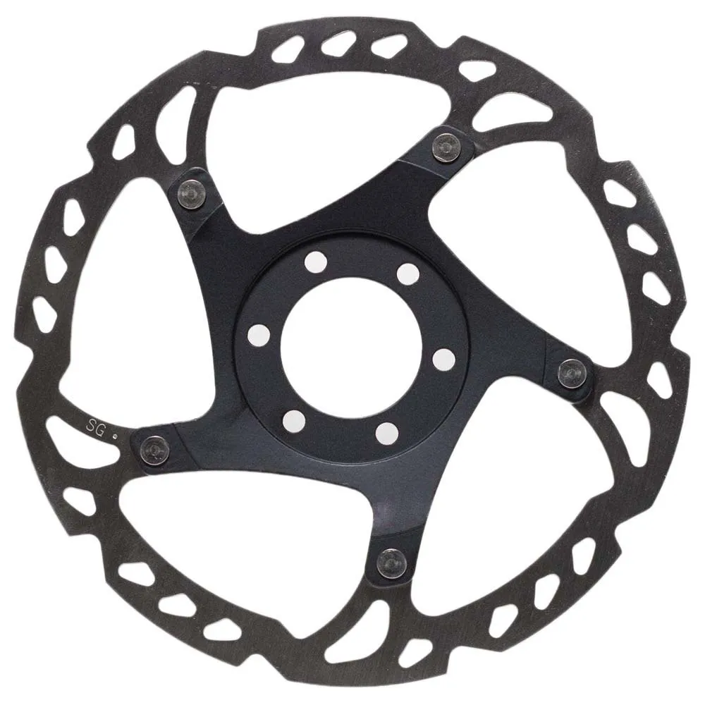 Shimano Slx M7000 Rt76 6b Bromsskiva Refurbished, Black / silver, 160mm