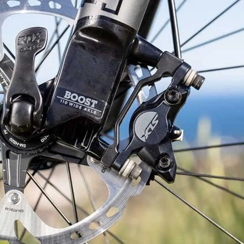 Shimano Slx M7100 2 Piston Skivbromsok, Black, One Size
