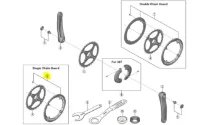 Shimano SM-CRE50 Kedjeskydd Shimano SM-CRE50 Kedjeskydd