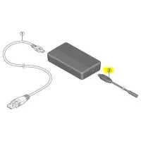 Shimano Sm-pce Pc Link Laddkabel Shimano Sm-pce Pc Link Laddkabel