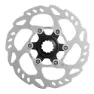 Shimano Sm-tr70 Centerlock Ice Tech 160 Mm Bromsskiva, Steel / black, One Size