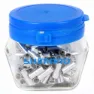 Shimano Sp41 Kabelhylsa 100 Enheter, Silver, 4mm