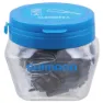 Shimano St-9000 Plastlock 100 Enheter, Black, One Size