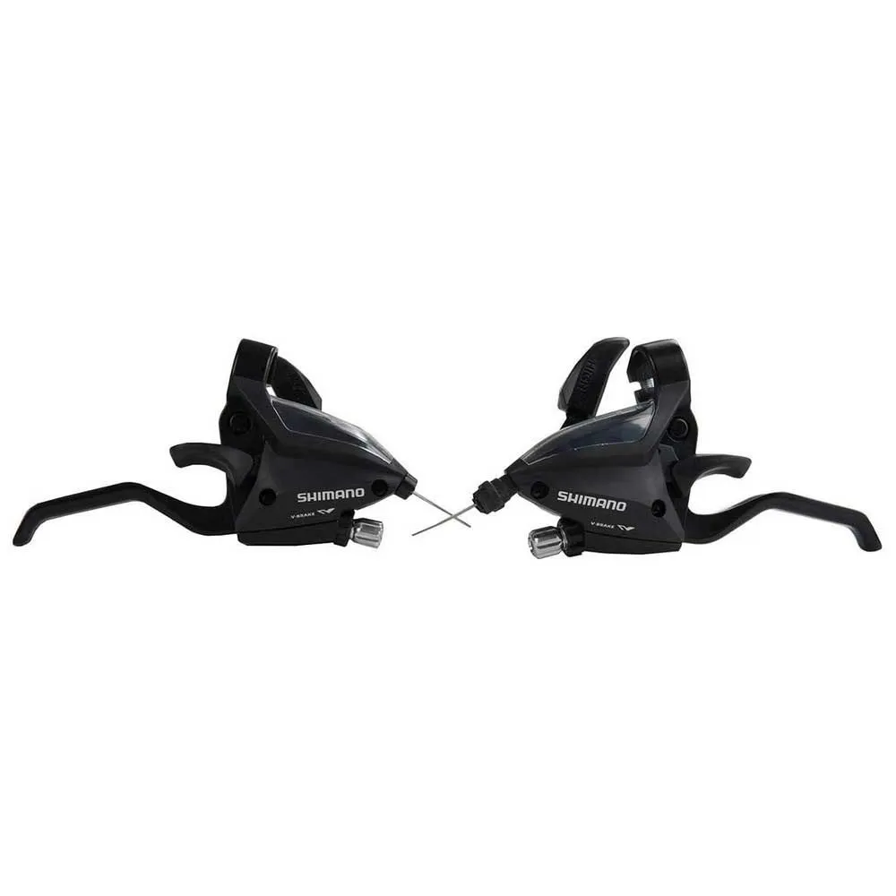 Shimano St-ef500 3x8s Växelreglage Set, Black, One Size