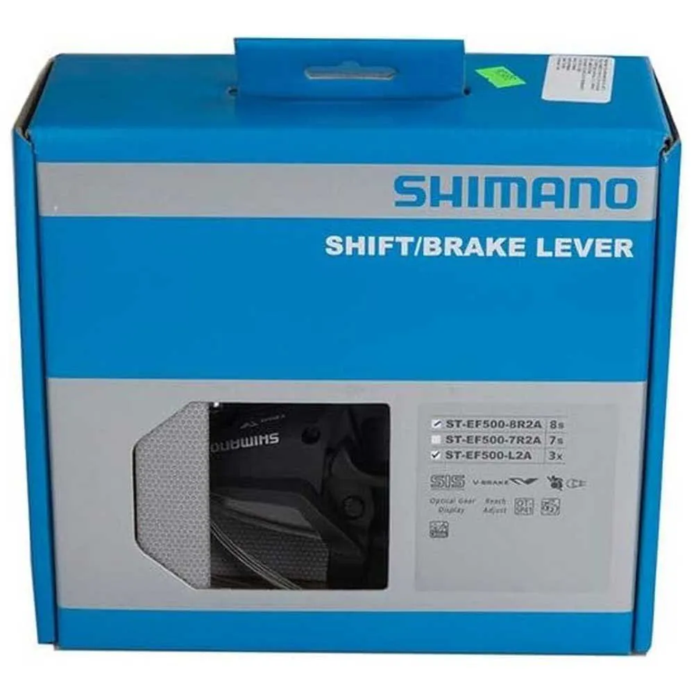 Shimano St-ef500 3x8s Växelreglage Set, Black, One Size