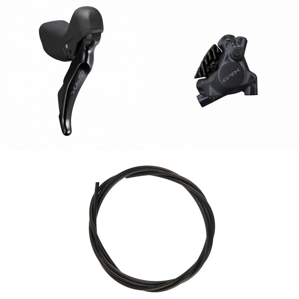 Shimano St-rx400-r/br-rx410-r 1700 Mm Bromsklossar, Black, One Size