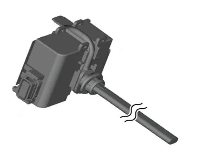 Shimano Steps Batteri Harness Montering 600, Grey, 600mm