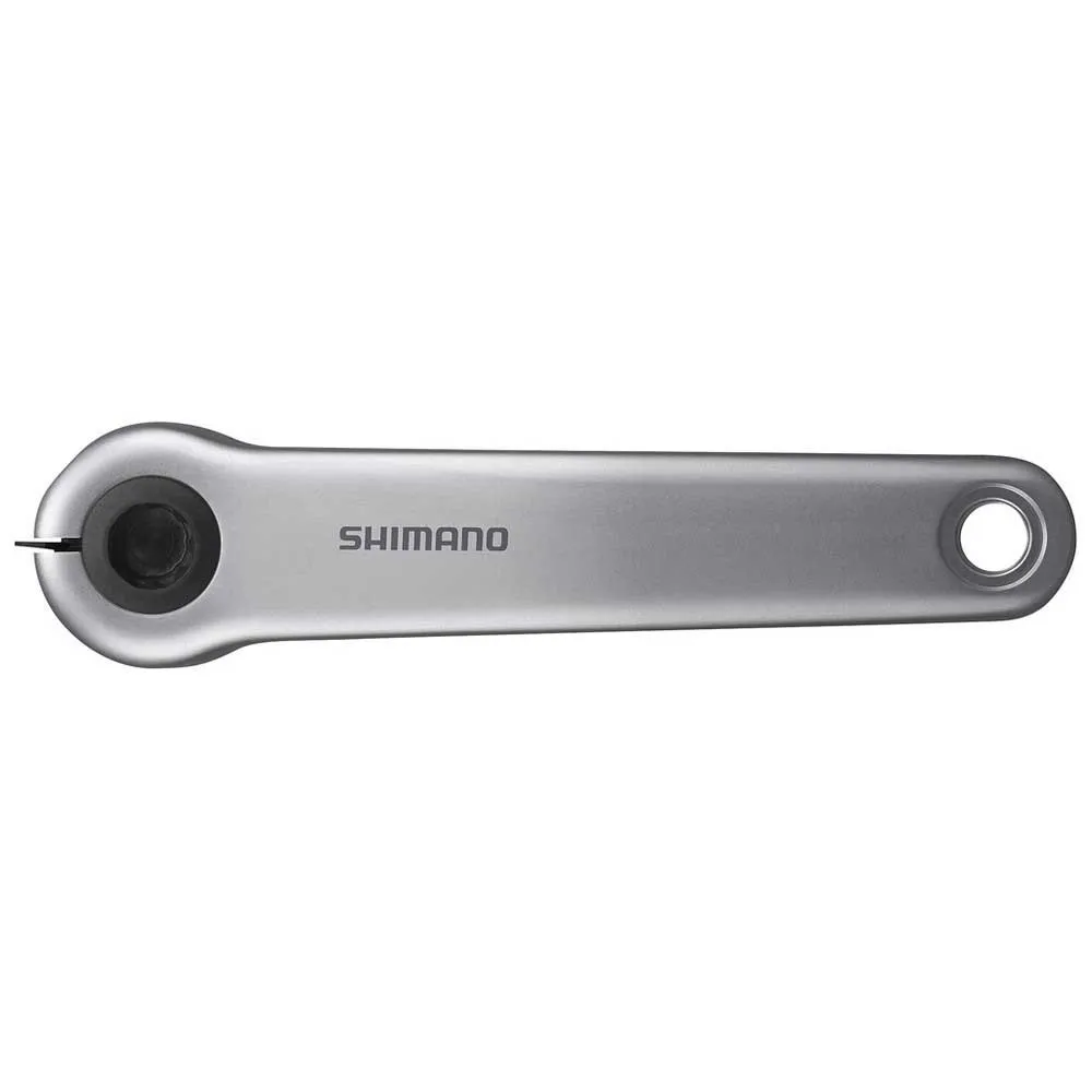 Shimano Steps E6100 E-bike Höger Vevarm, Silver, 175mm