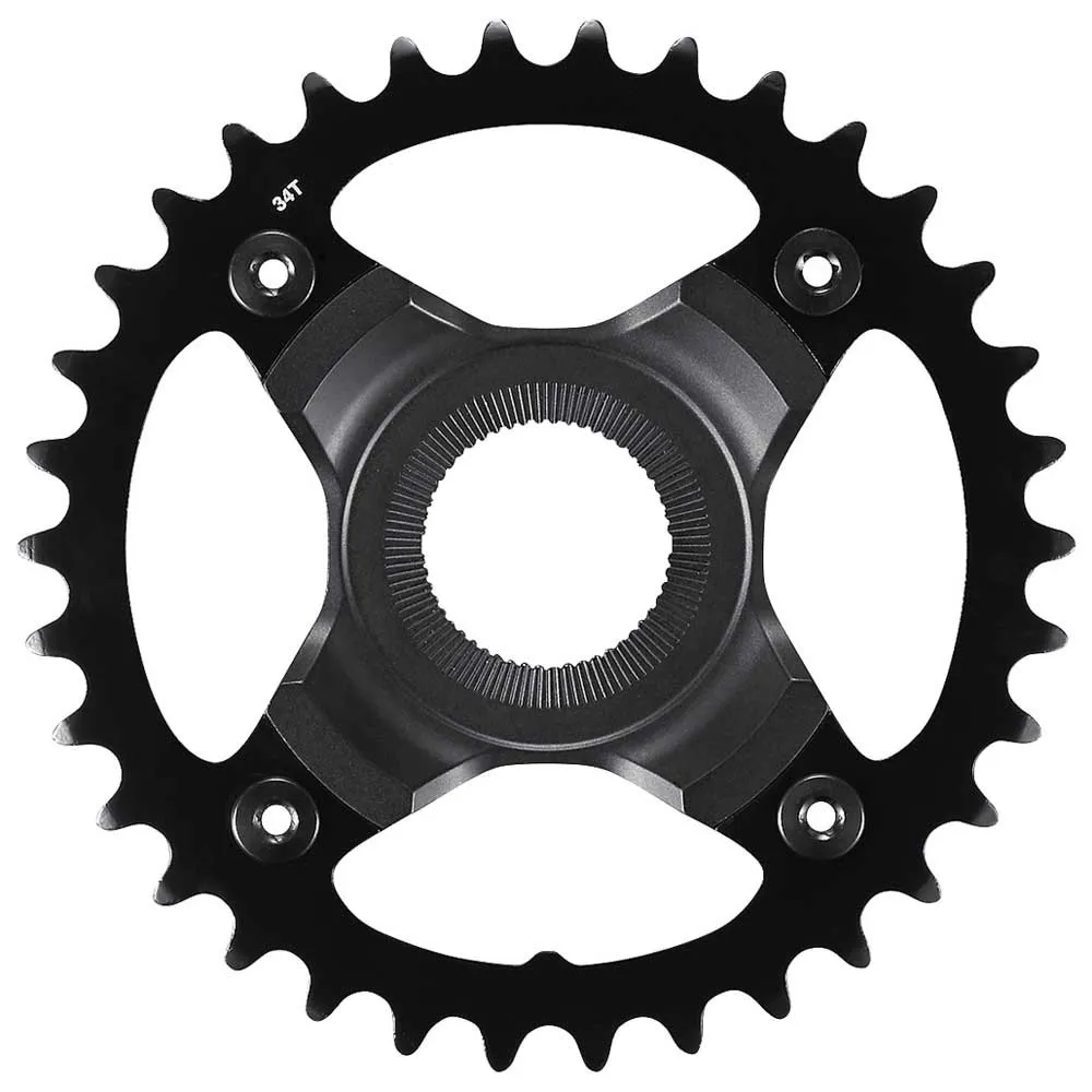 Shimano Steps E7000 Cre70 Y0j434000 E-bike Kedjehjul, Black, 38t